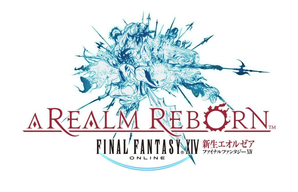 Final Fantasy XIV Logo at time of ARR beta